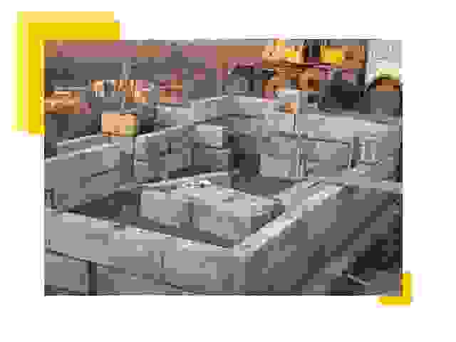 Фундамент сборный в Миассе